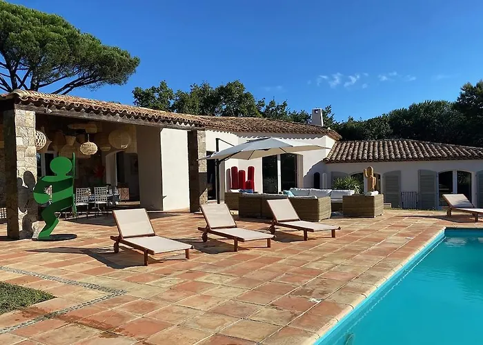 Luxury Villa, Infinity Pool, 5 Min Villa Ramatuelle